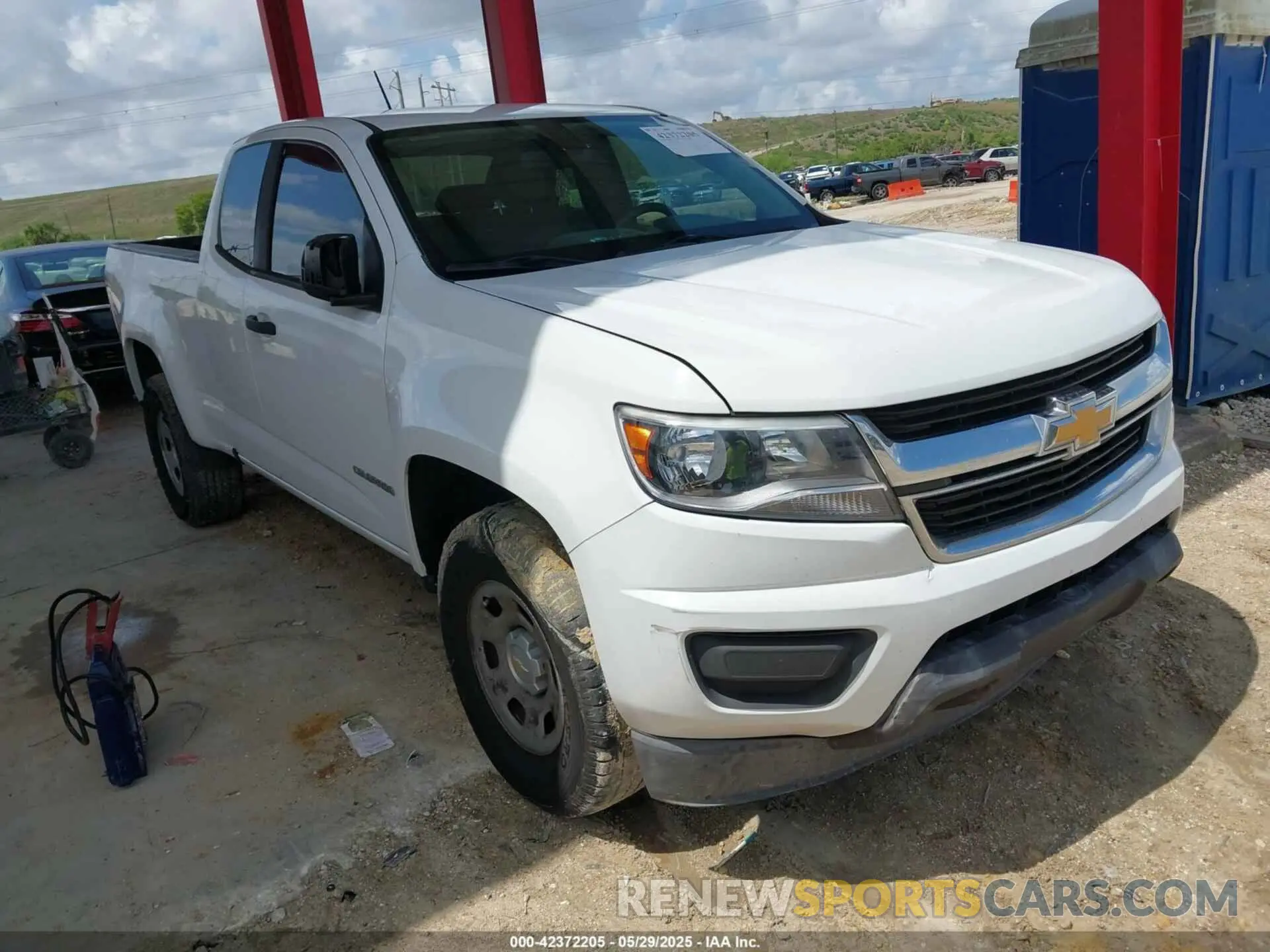 1 Photograph of a damaged car 1GCHSBEA6L1133757 CHEVROLET COLORADO 2020