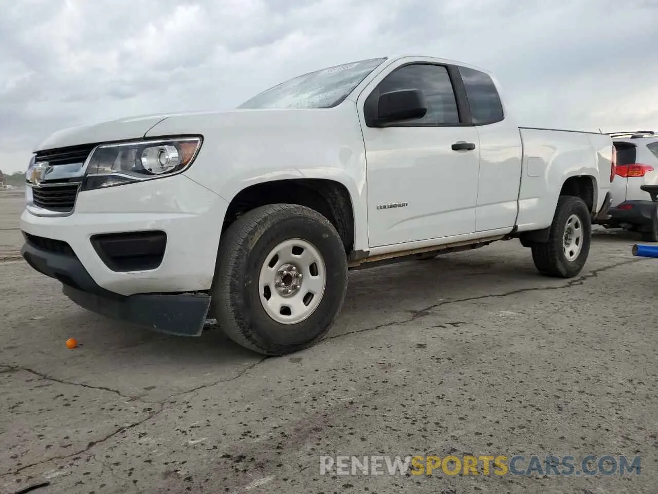 1 Photograph of a damaged car 1GCHSBEA6L1163390 CHEVROLET COLORADO 2020