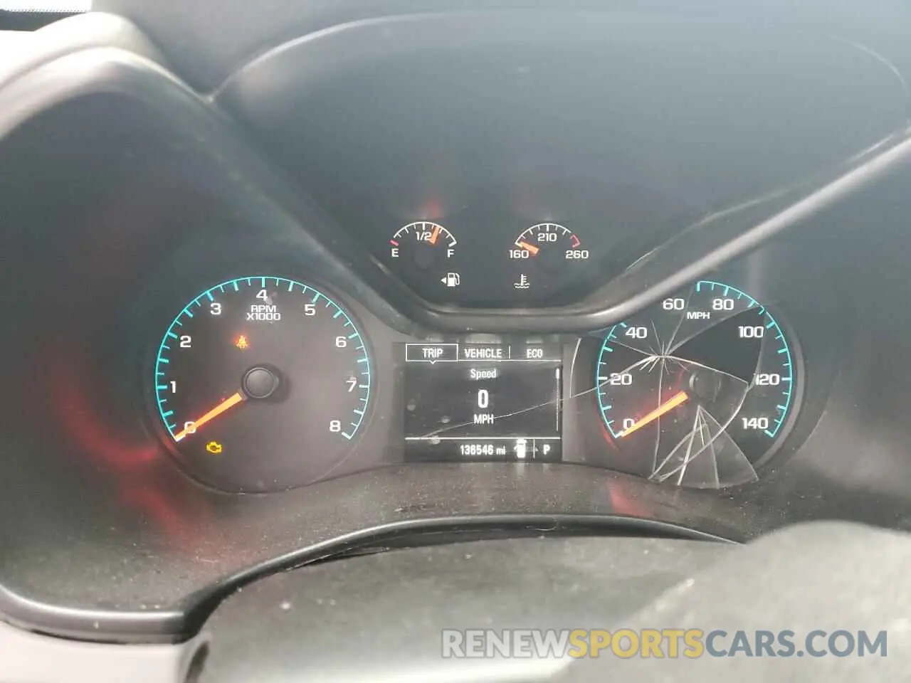 9 Photograph of a damaged car 1GCHSBEA6L1163390 CHEVROLET COLORADO 2020