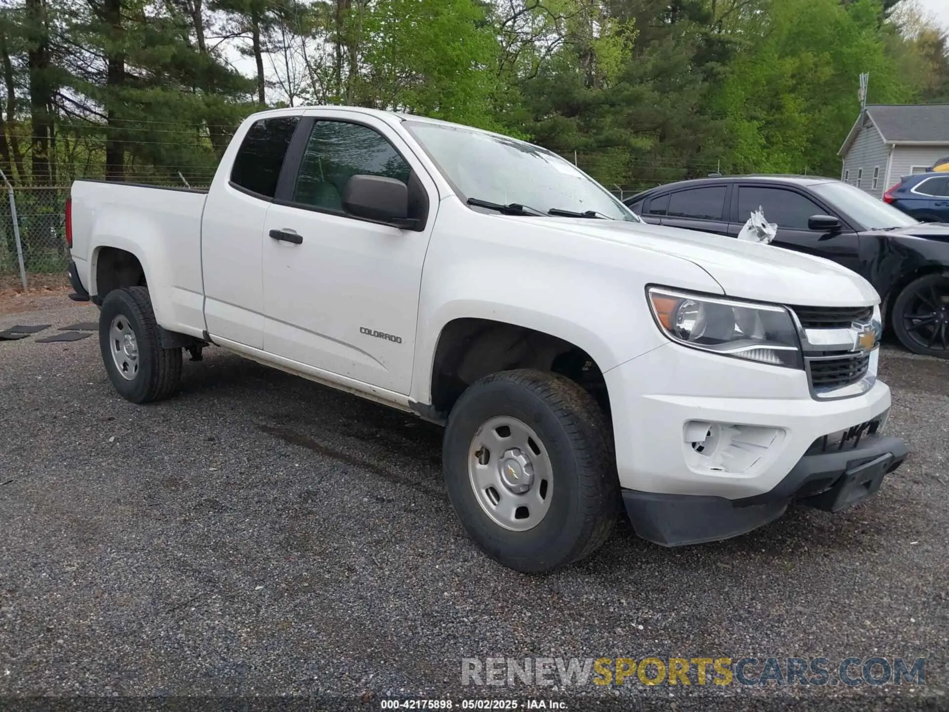 1 Photograph of a damaged car 1GCHSBEA7L1227159 CHEVROLET COLORADO 2020