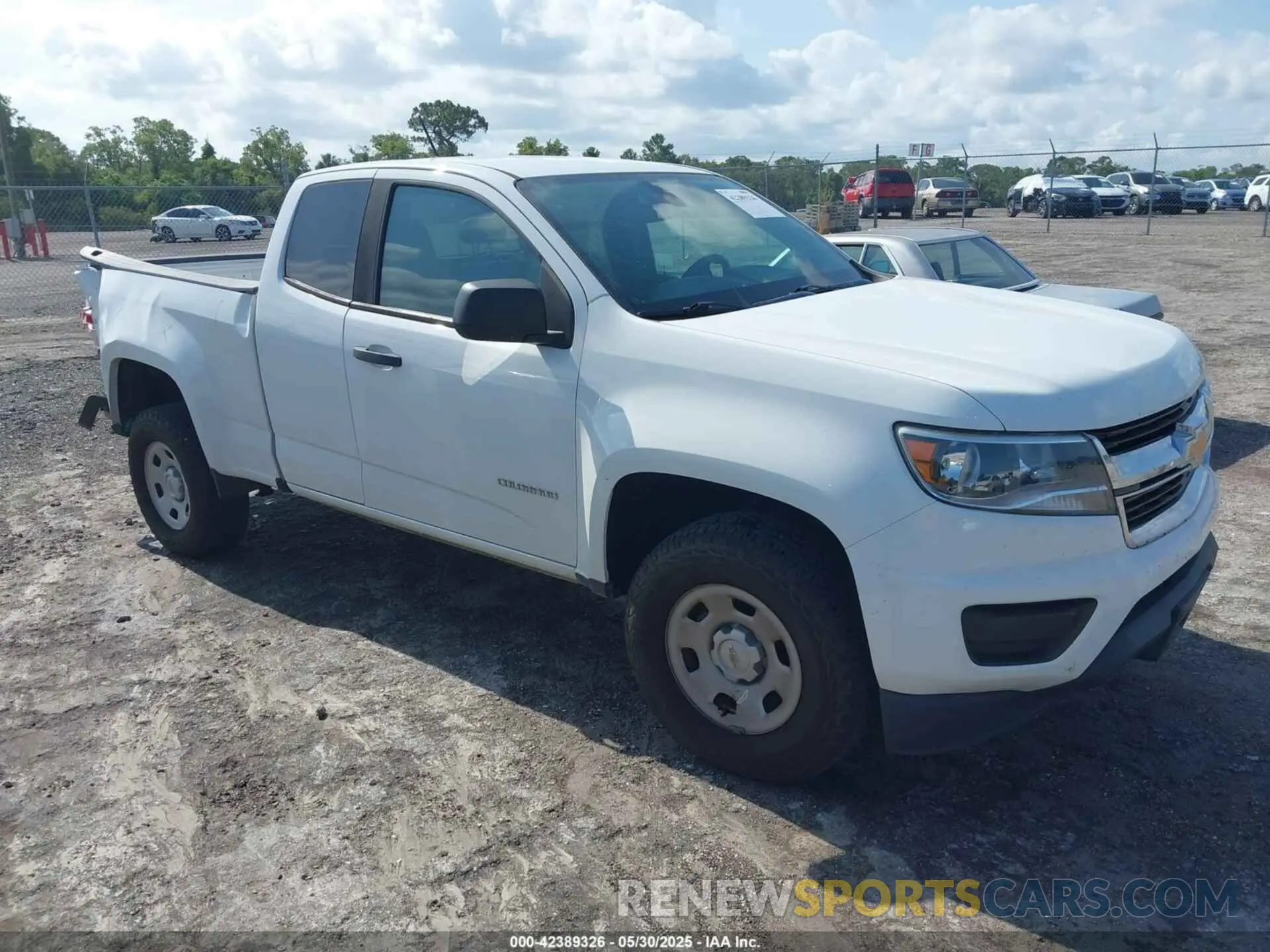 1 Photograph of a damaged car 1GCHSBEA9L1179003 CHEVROLET COLORADO 2020