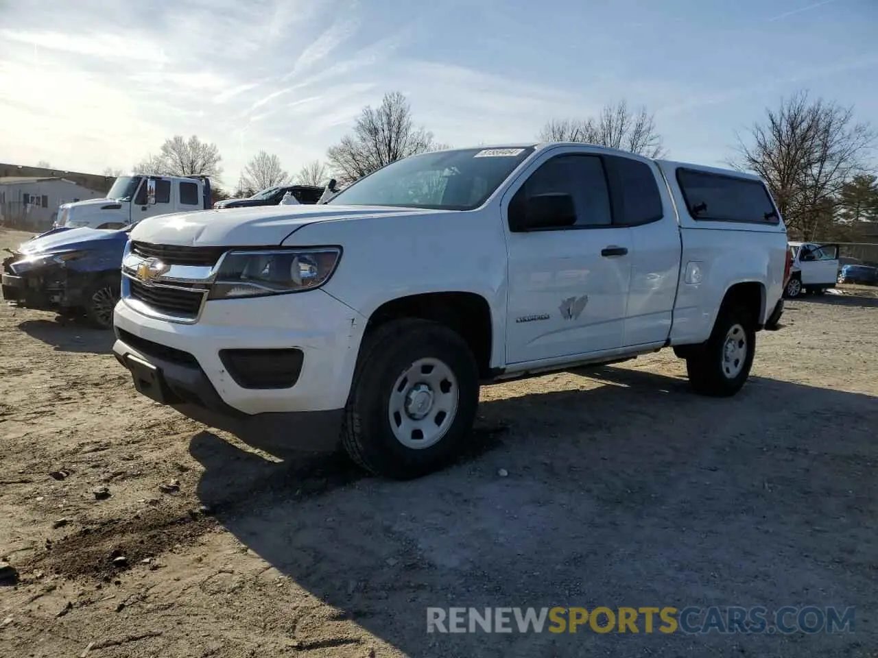 1 Photograph of a damaged car 1GCHSBEN7L1133382 CHEVROLET COLORADO 2020