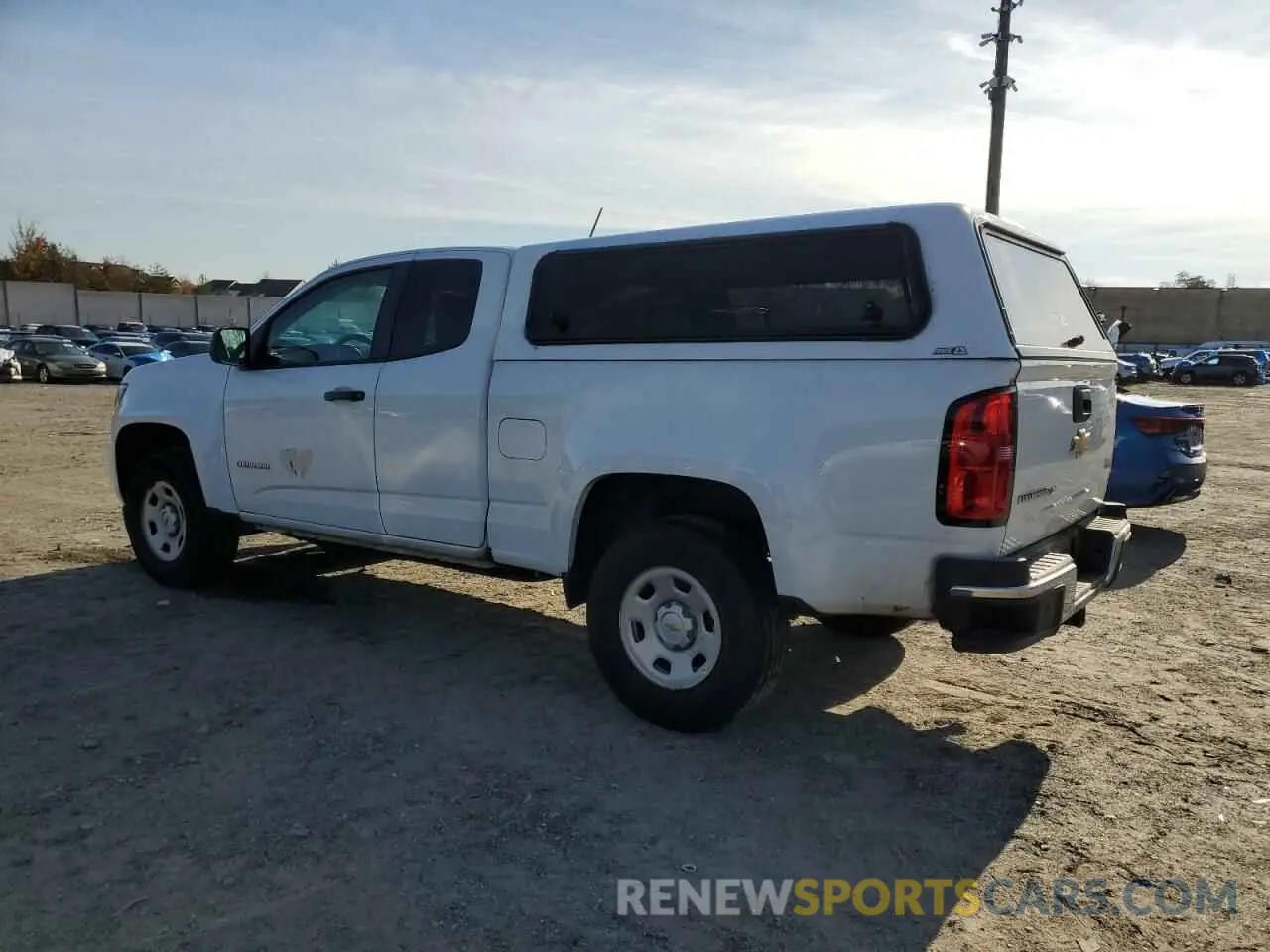 2 Photograph of a damaged car 1GCHSBEN7L1133382 CHEVROLET COLORADO 2020