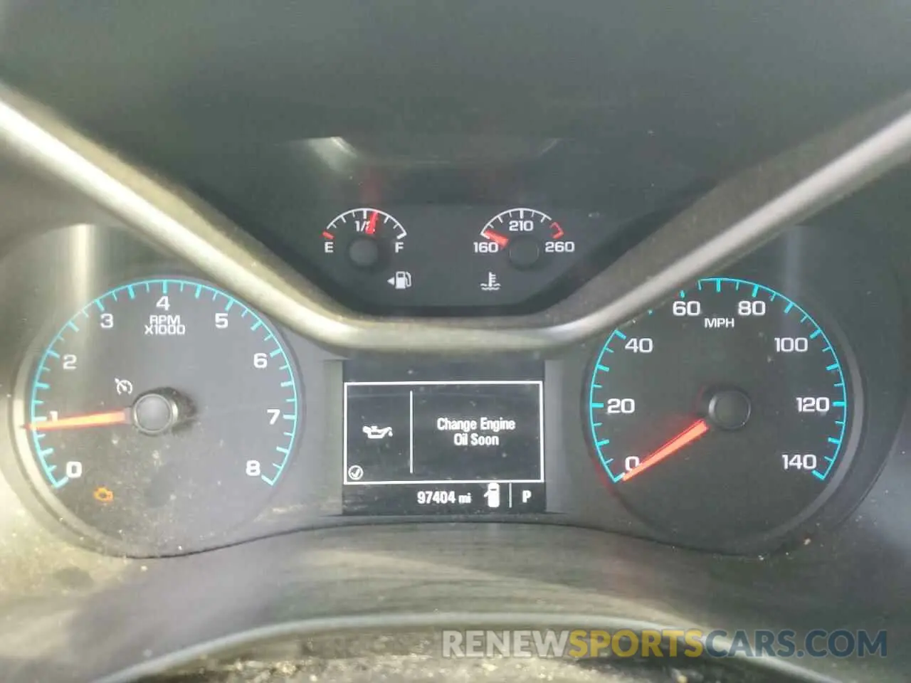 9 Photograph of a damaged car 1GCHSBEN7L1133382 CHEVROLET COLORADO 2020