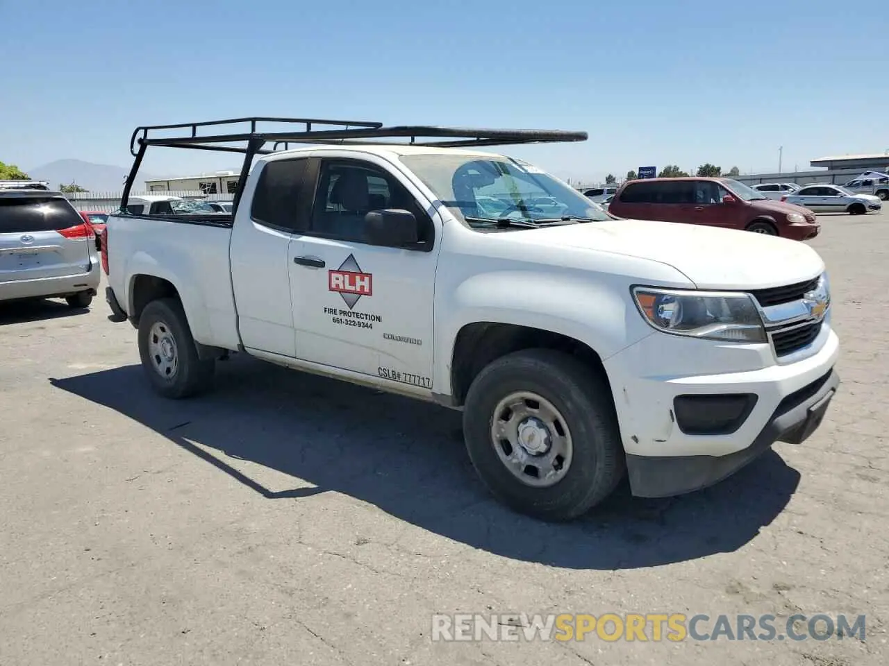 4 Photograph of a damaged car 1GCHSBEN7L1176569 CHEVROLET COLORADO 2020