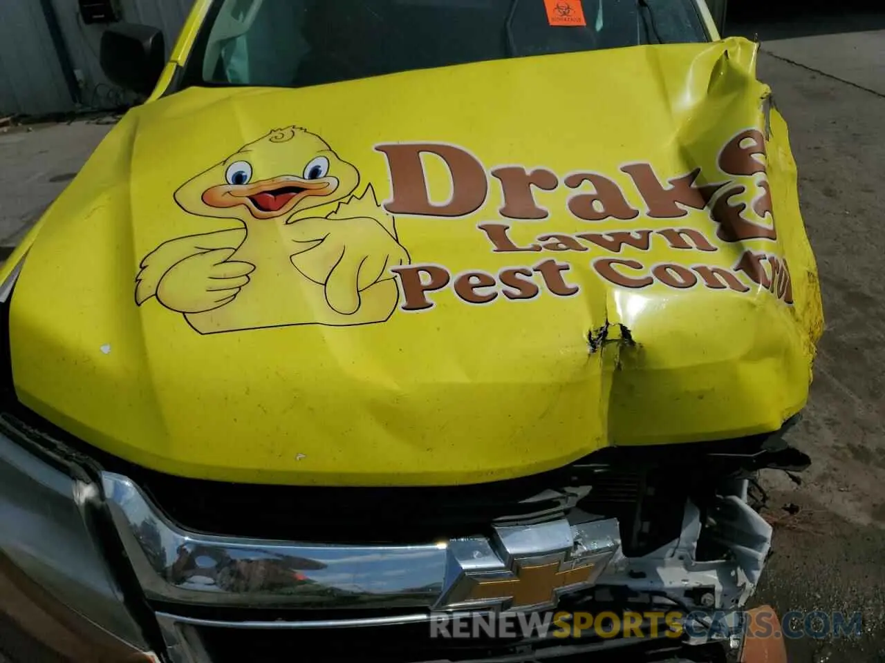 11 Photograph of a damaged car 1GCHSBEN9L1195222 CHEVROLET COLORADO 2020