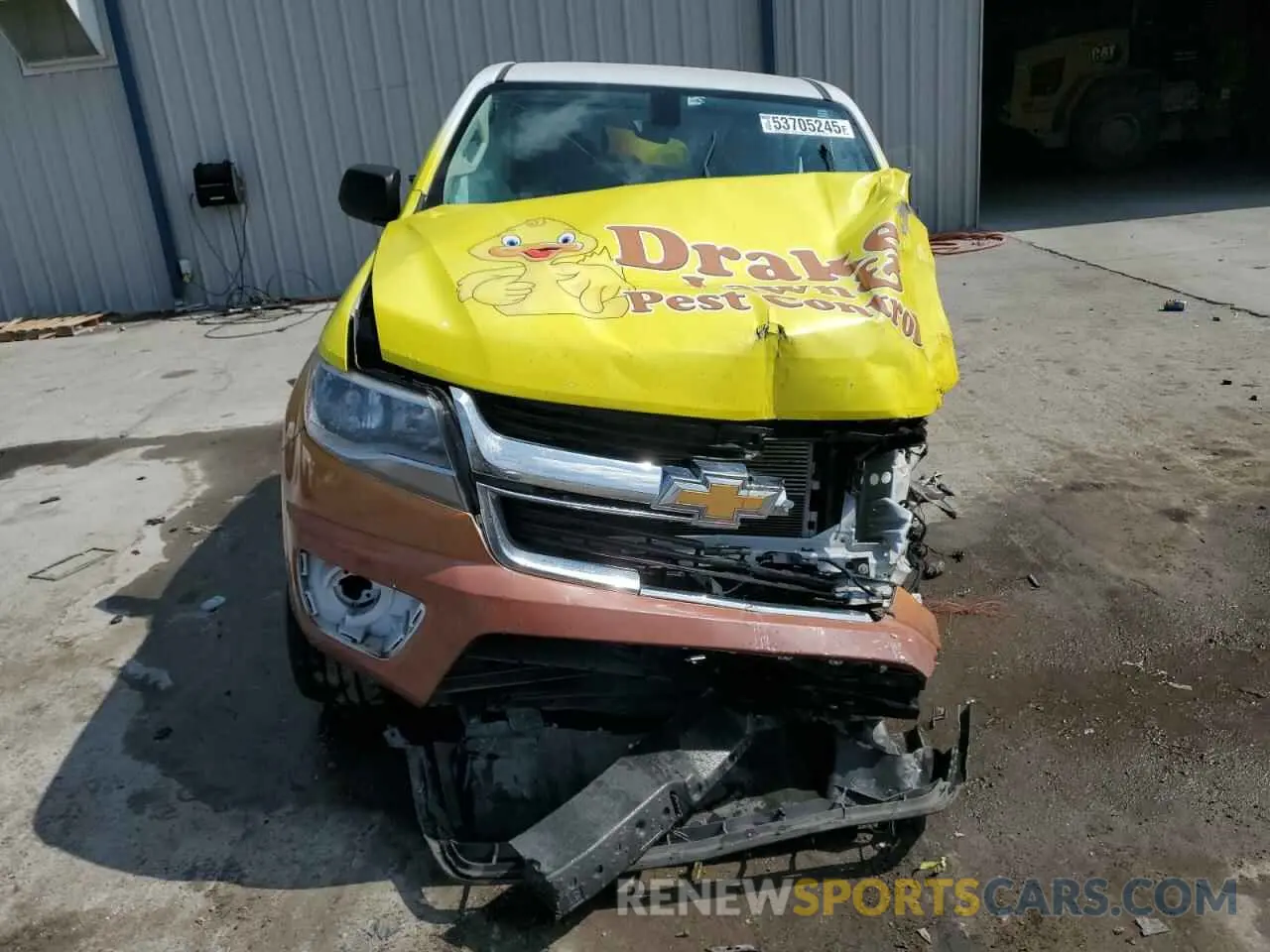 5 Photograph of a damaged car 1GCHSBEN9L1195222 CHEVROLET COLORADO 2020