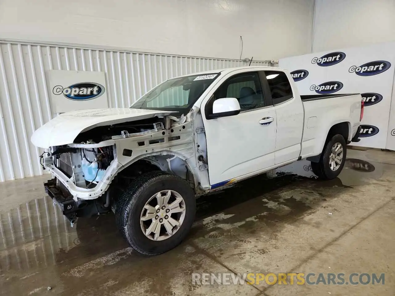 1 Photograph of a damaged car 1GCHSCEA3L1228752 CHEVROLET COLORADO 2020