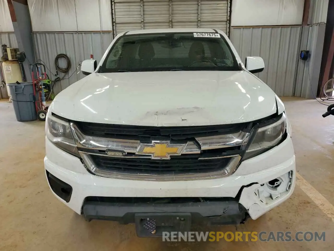 5 Photograph of a damaged car 1GCHSCEA4L1154399 CHEVROLET COLORADO 2020
