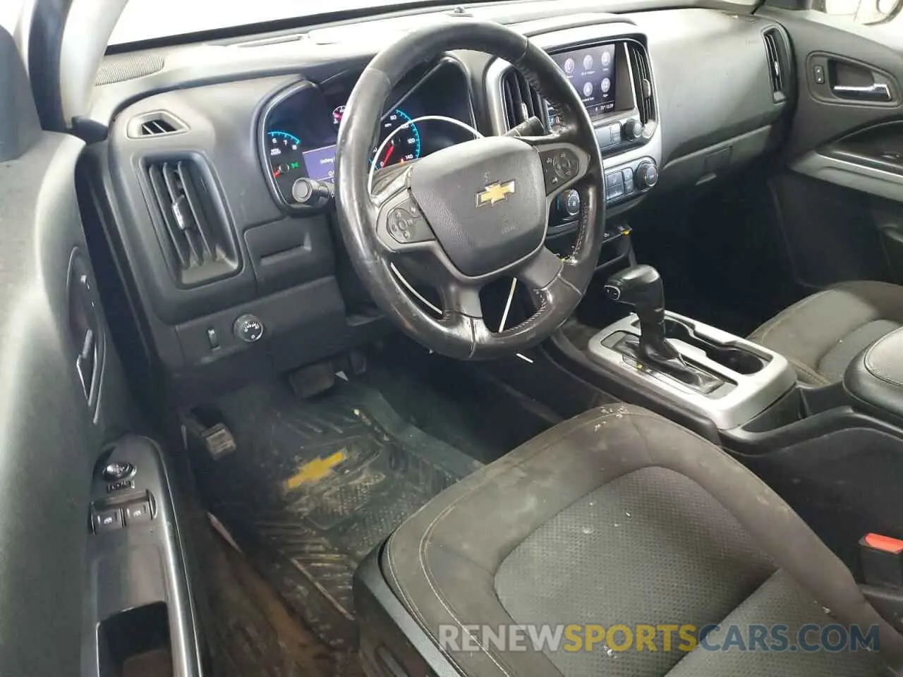 8 Photograph of a damaged car 1GCHSCEA4L1154399 CHEVROLET COLORADO 2020