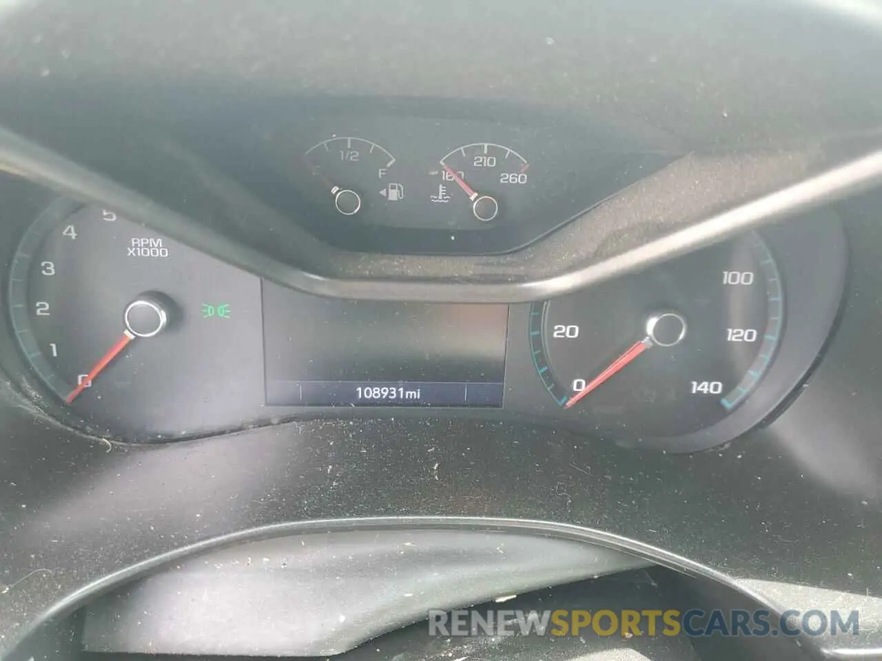 9 Photograph of a damaged car 1GCHSCEA4L1229974 CHEVROLET COLORADO 2020