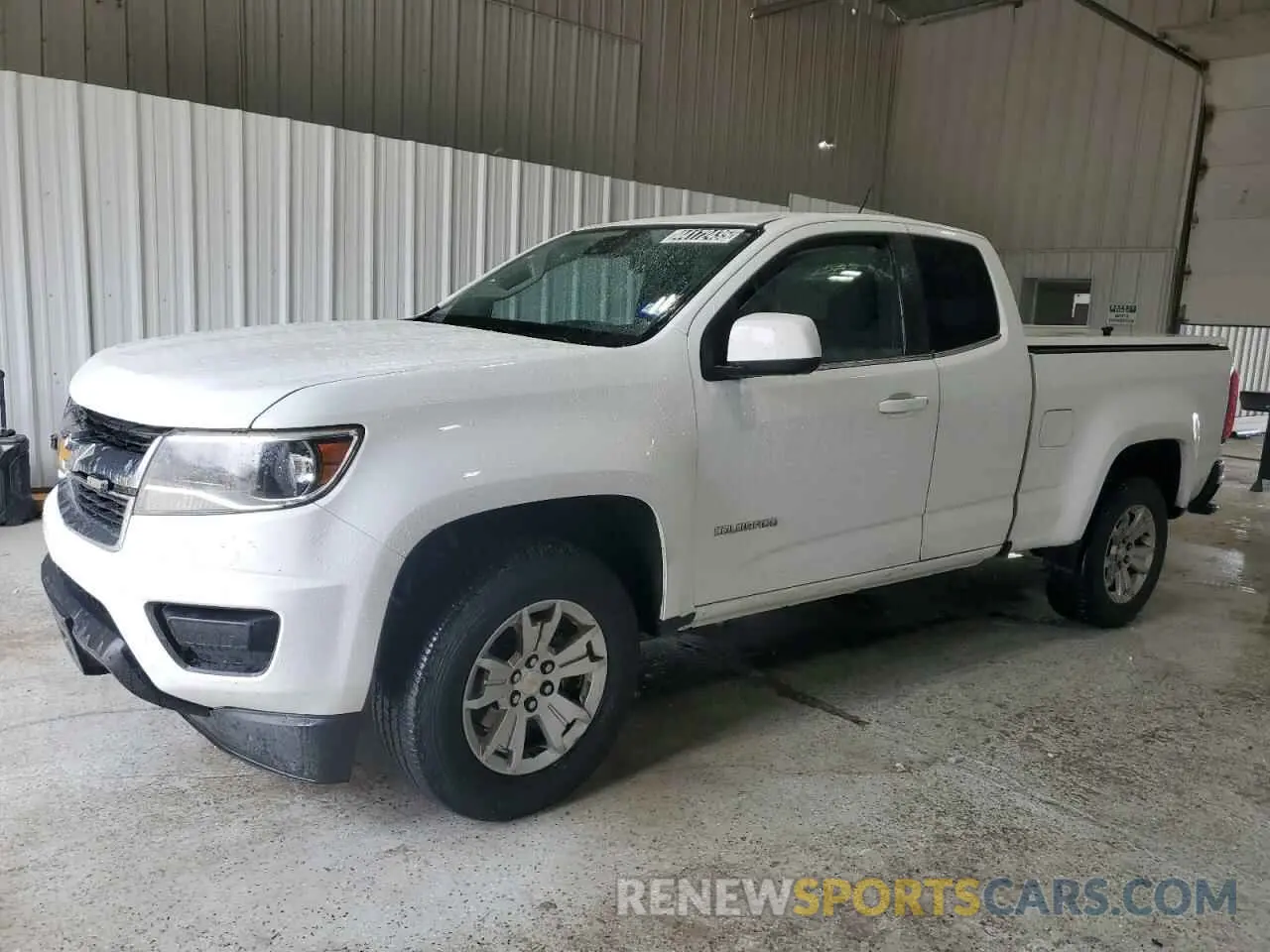 1 Photograph of a damaged car 1GCHSCEA6L1151522 CHEVROLET COLORADO 2020