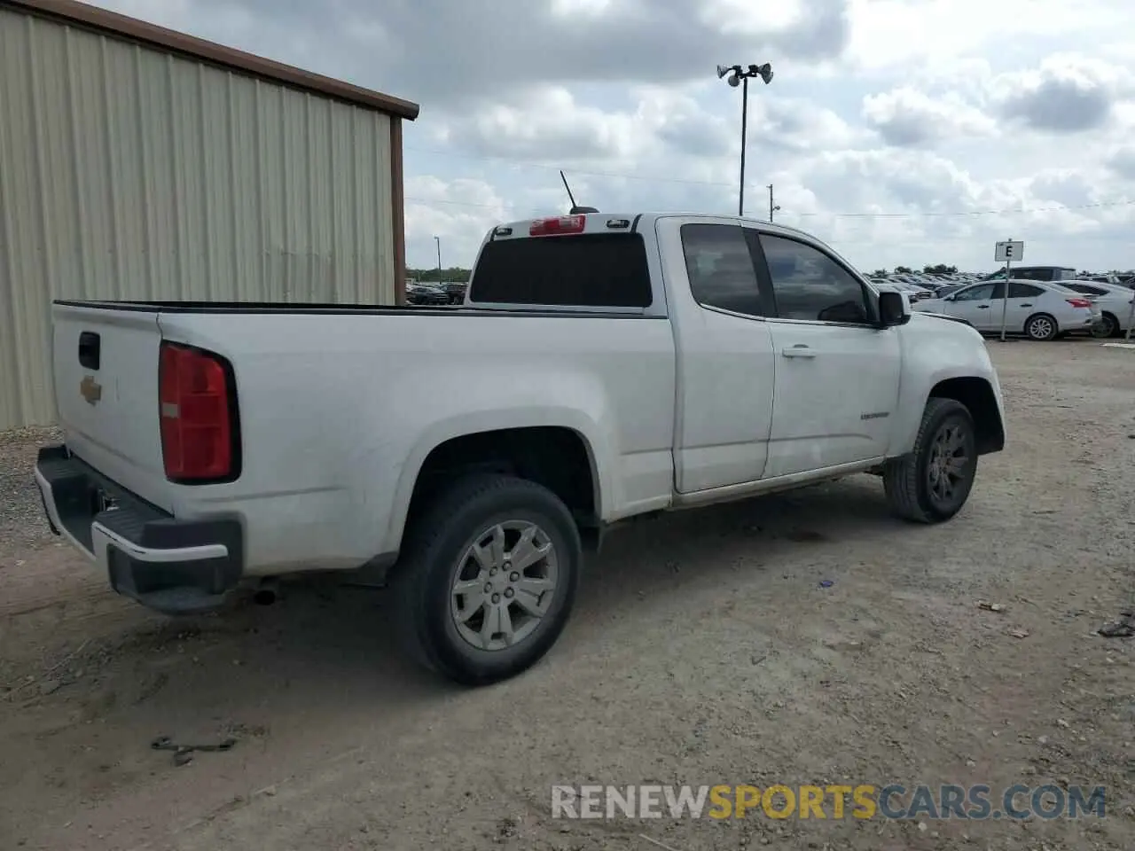 3 Photograph of a damaged car 1GCHSCEA7L1166238 CHEVROLET COLORADO 2020