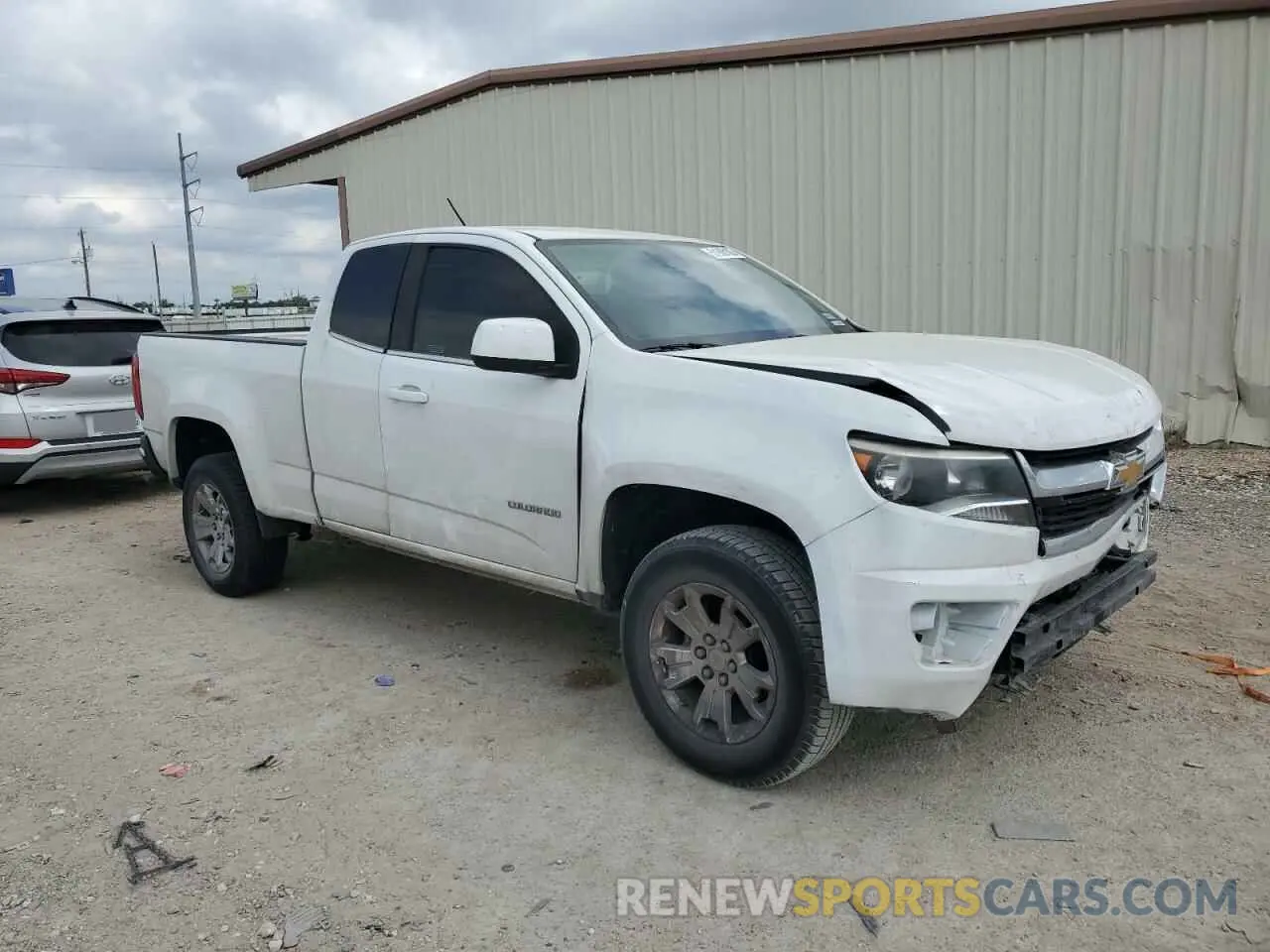 4 Photograph of a damaged car 1GCHSCEA7L1166238 CHEVROLET COLORADO 2020