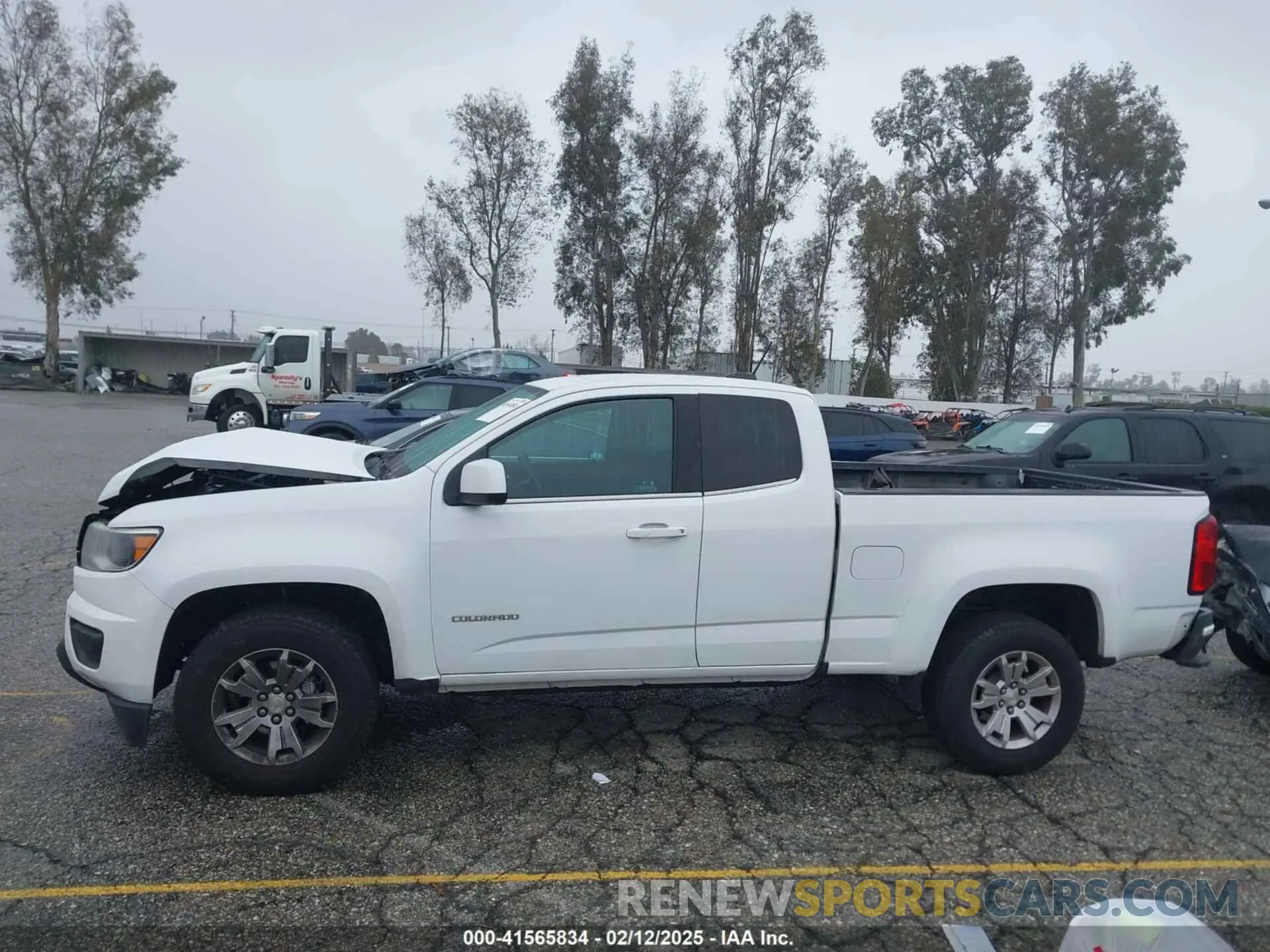14 Photograph of a damaged car 1GCHSCEA8L1184036 CHEVROLET COLORADO 2020