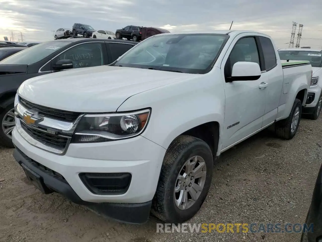 1 Photograph of a damaged car 1GCHSCEA9L1162269 CHEVROLET COLORADO 2020