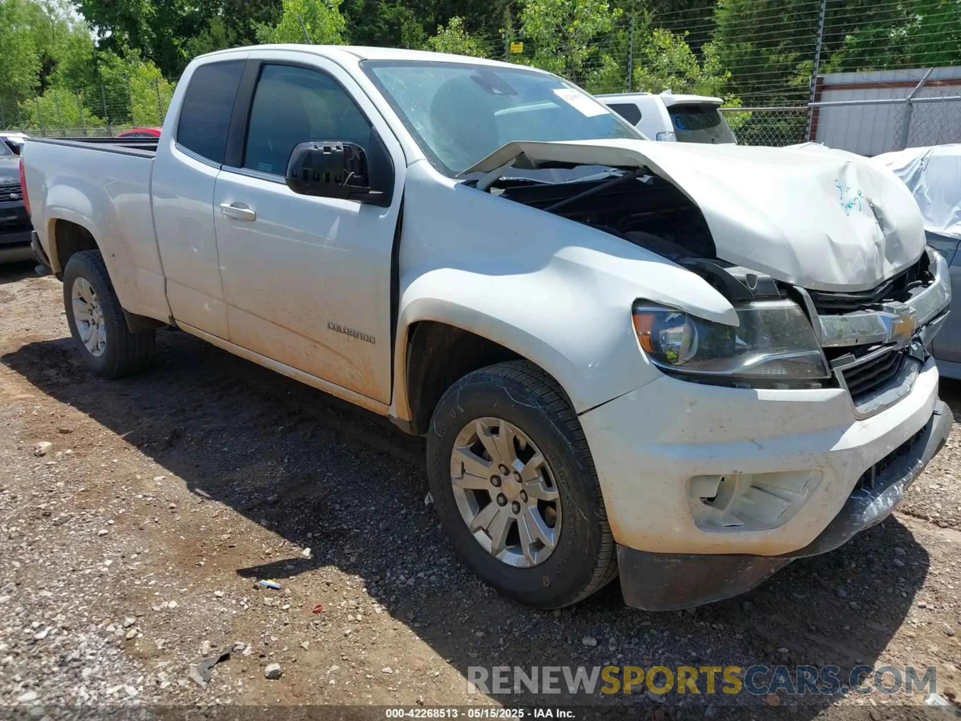 1 Photograph of a damaged car 1GCHSCEA9L1214483 CHEVROLET COLORADO 2020