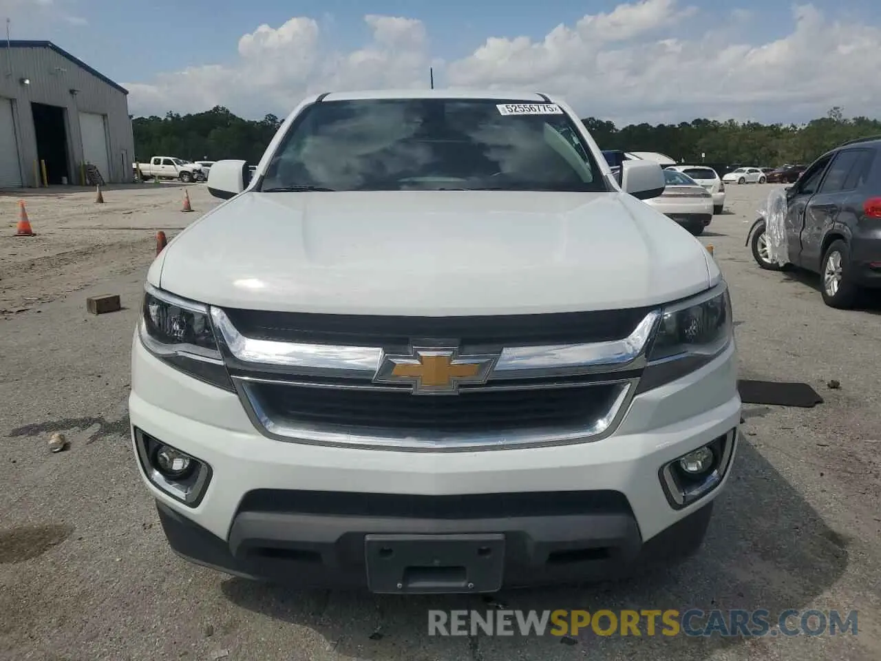 5 Photograph of a damaged car 1GCHSCEN6L1170462 CHEVROLET COLORADO 2020
