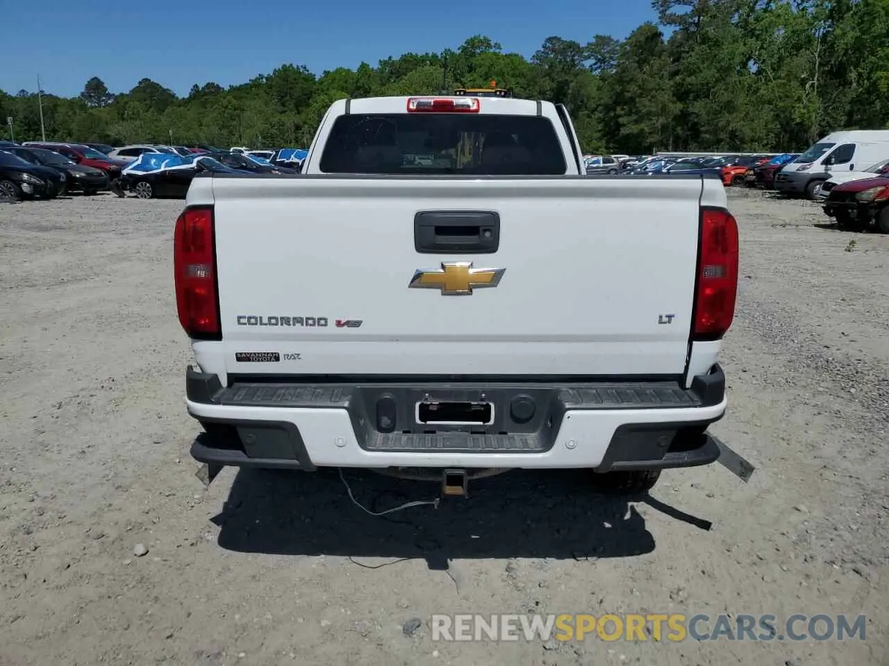 6 Photograph of a damaged car 1GCHSCEN6L1170462 CHEVROLET COLORADO 2020