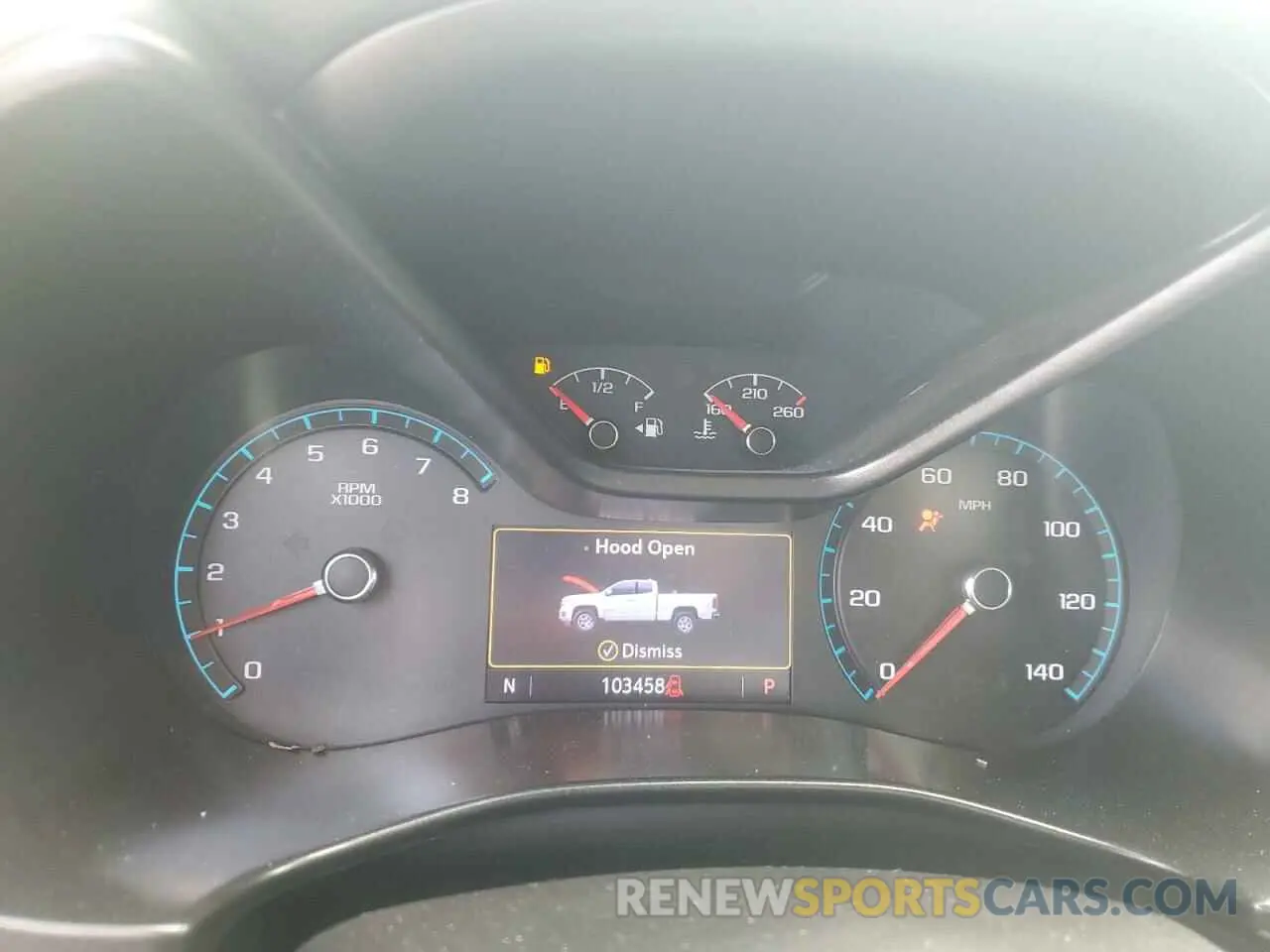 9 Photograph of a damaged car 1GCHSCEN6L1170462 CHEVROLET COLORADO 2020