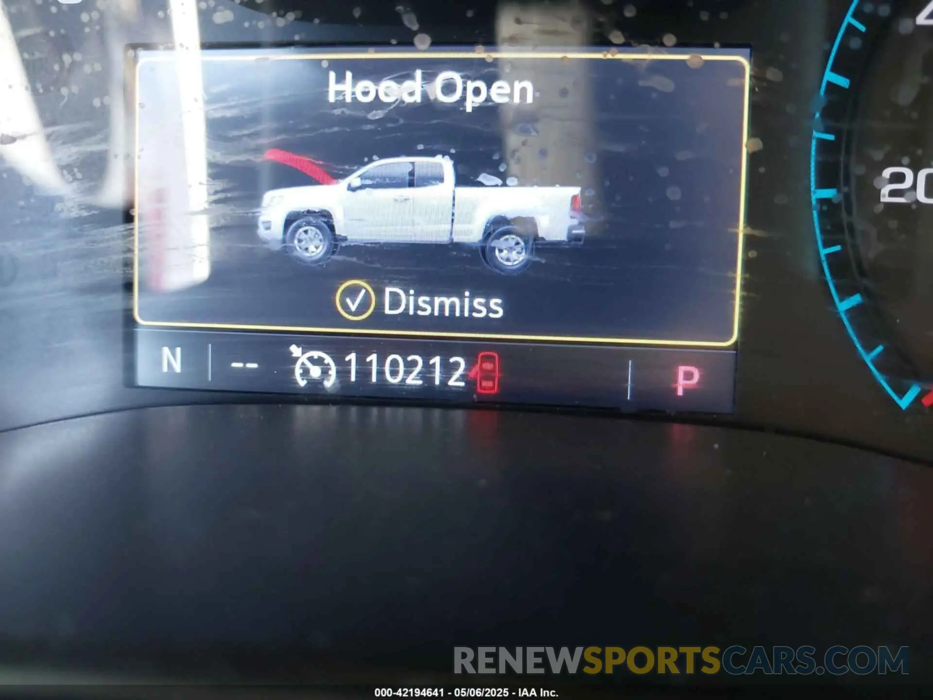 16 Photograph of a damaged car 1GCHSCENXL1168004 CHEVROLET COLORADO 2020