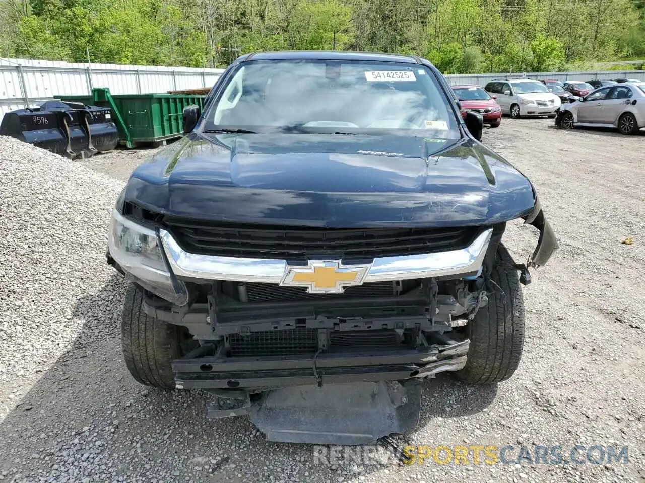 5 Photograph of a damaged car 1GCHTBEA5L1110158 CHEVROLET COLORADO 2020