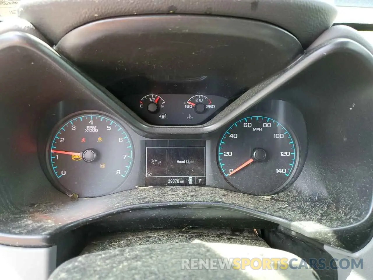 9 Photograph of a damaged car 1GCHTBEA5L1110158 CHEVROLET COLORADO 2020