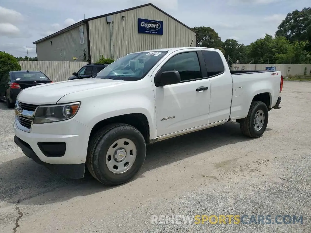 1 Photograph of a damaged car 1GCHTBEA8L1249832 CHEVROLET COLORADO 2020