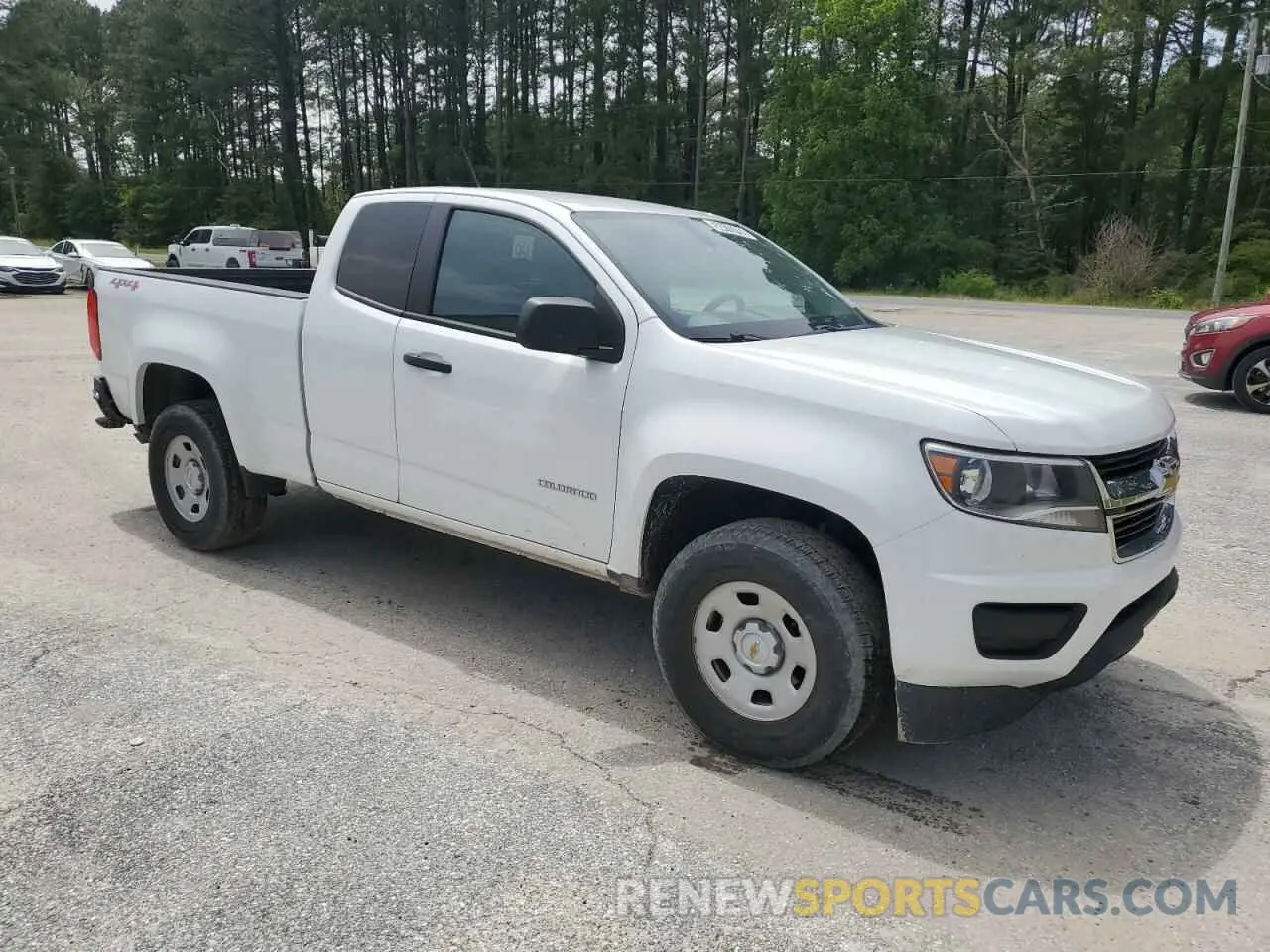 4 Photograph of a damaged car 1GCHTBEA8L1249832 CHEVROLET COLORADO 2020