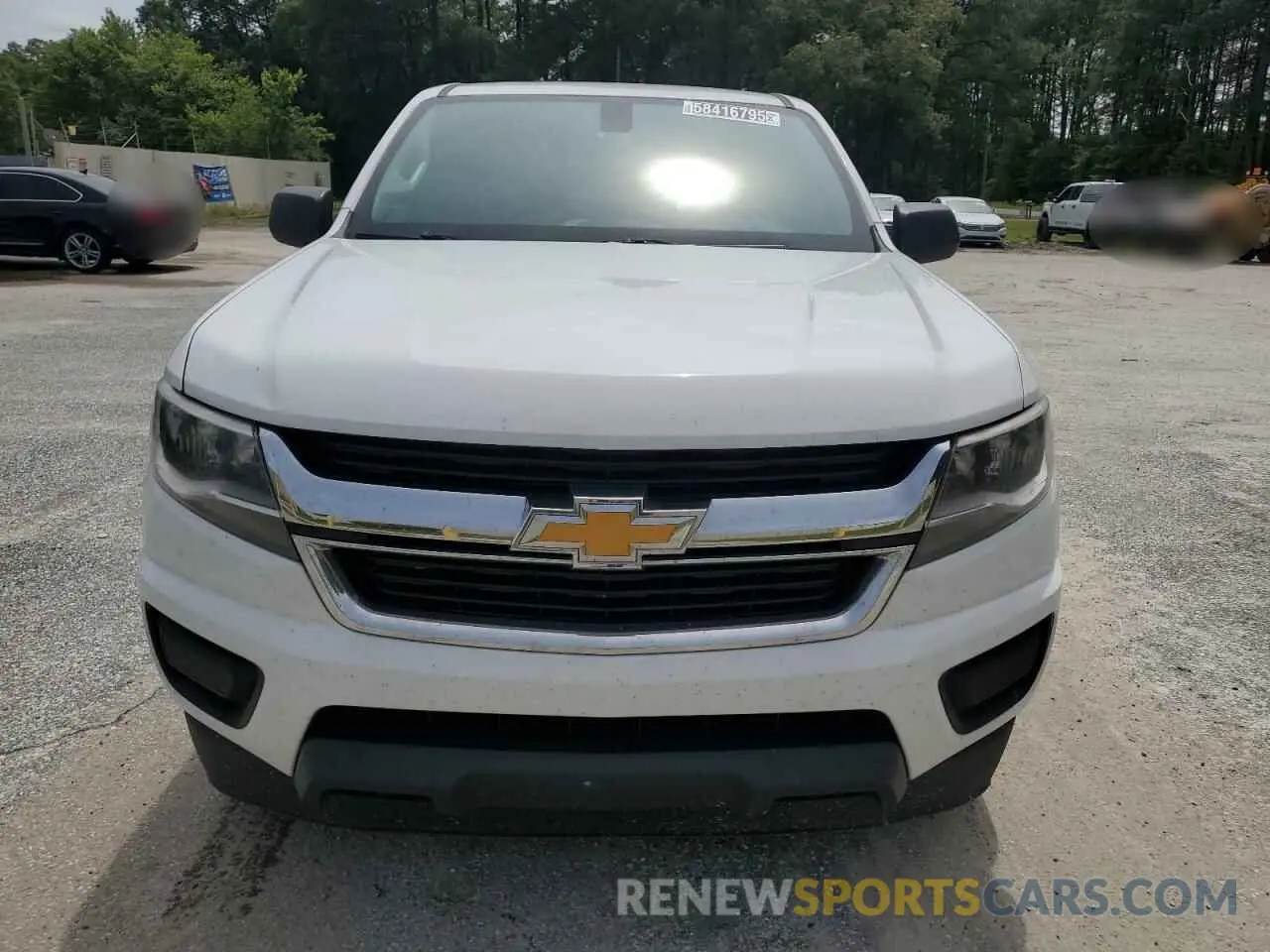 5 Photograph of a damaged car 1GCHTBEA8L1249832 CHEVROLET COLORADO 2020