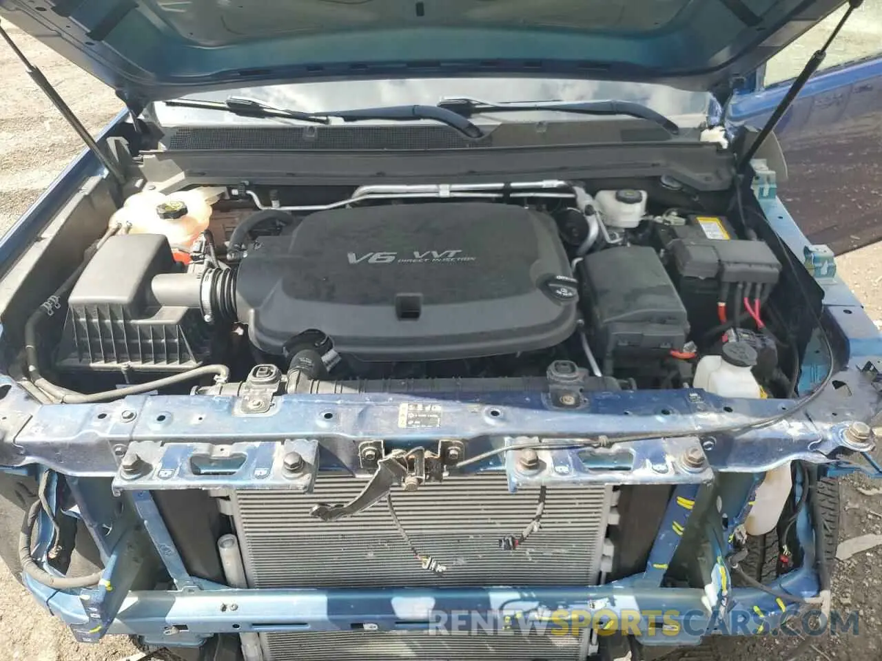 11 Photograph of a damaged car 1GCHTBEN4L1104709 CHEVROLET COLORADO 2020
