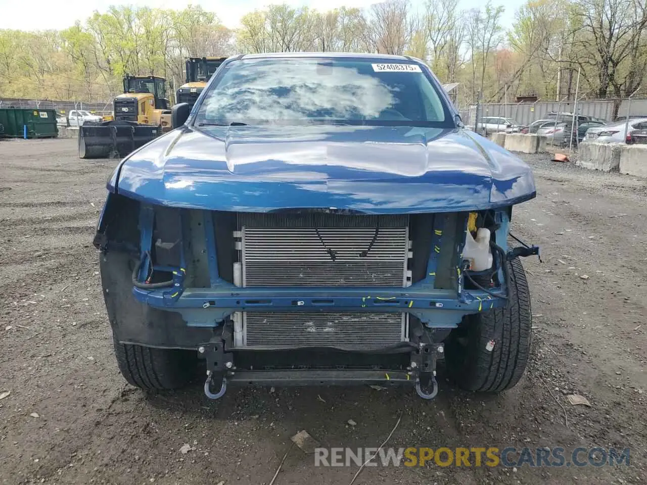 5 Photograph of a damaged car 1GCHTBEN4L1104709 CHEVROLET COLORADO 2020