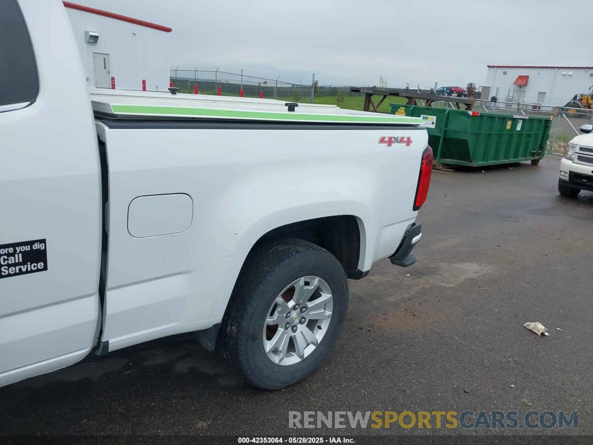 6 Photograph of a damaged car 1GCHTCEA5L1181205 CHEVROLET COLORADO 2020