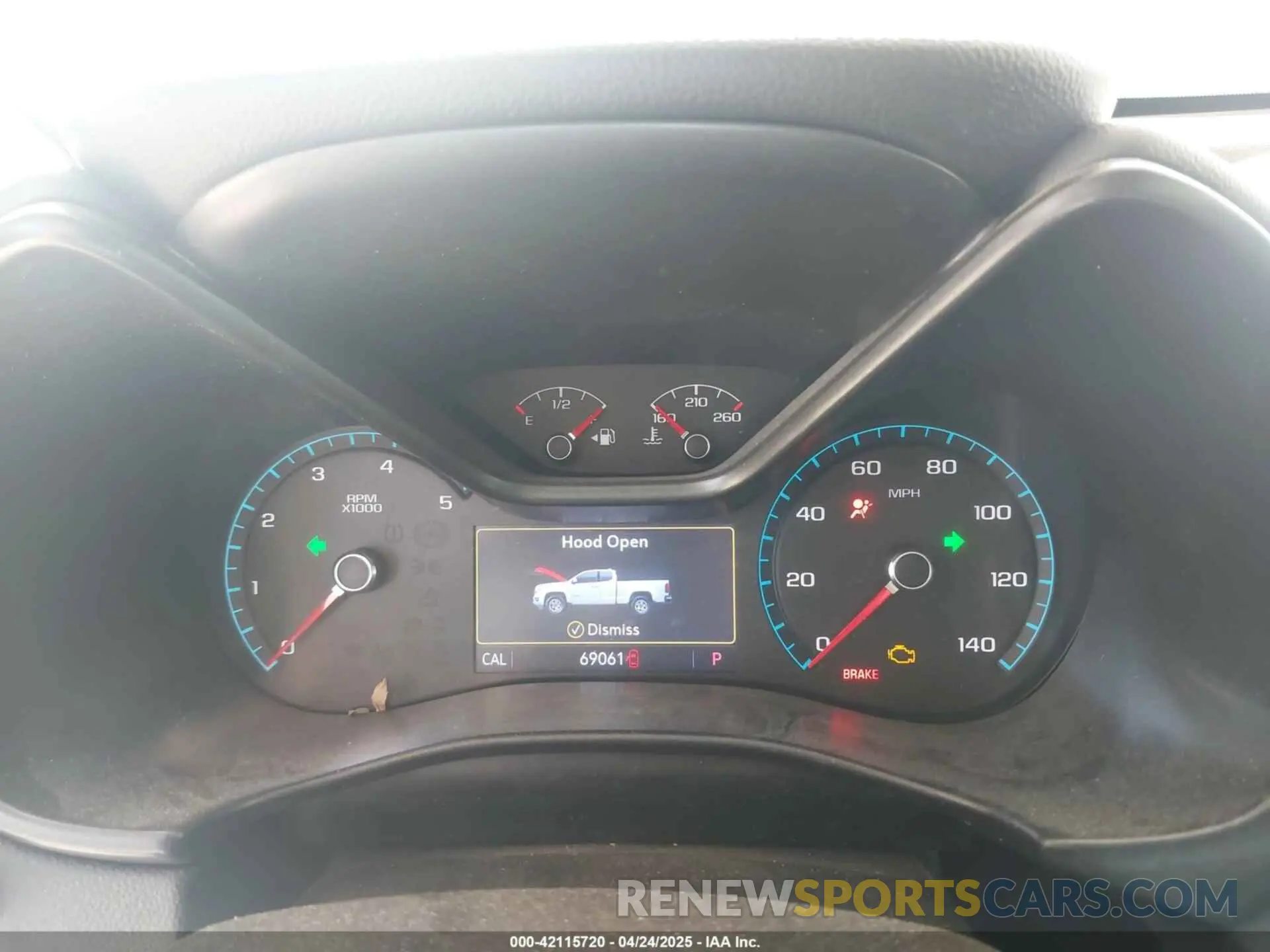 7 Photograph of a damaged car 1GCPTDE11L1126736 CHEVROLET COLORADO 2020