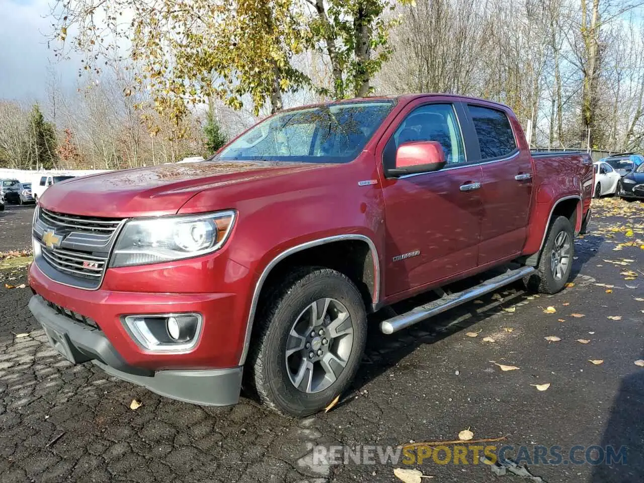 1 Photograph of a damaged car 1GCPTDE11L1127756 CHEVROLET COLORADO 2020