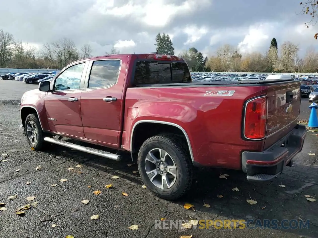 2 Photograph of a damaged car 1GCPTDE11L1127756 CHEVROLET COLORADO 2020