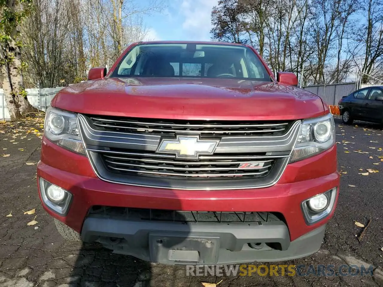 5 Photograph of a damaged car 1GCPTDE11L1127756 CHEVROLET COLORADO 2020