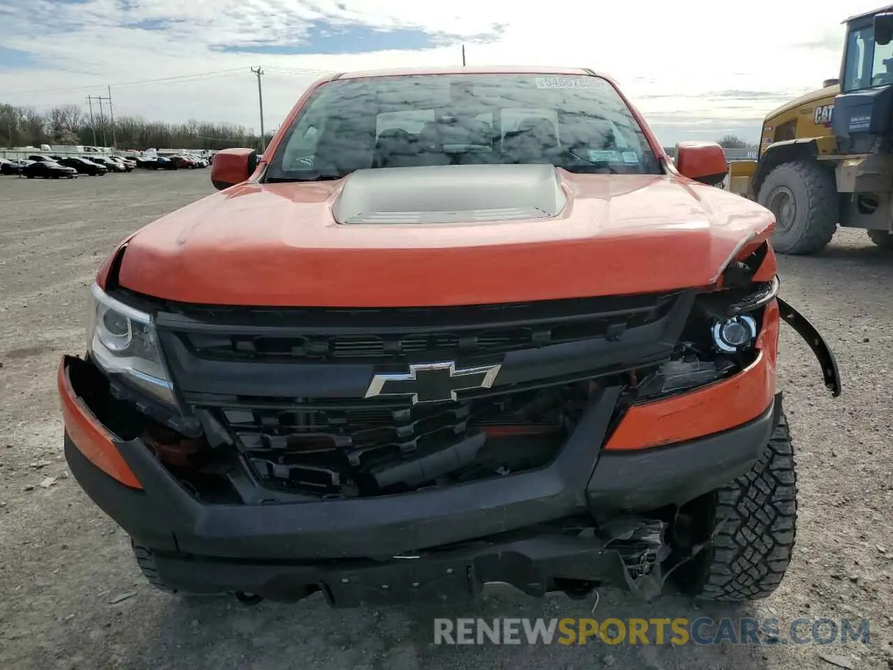 5 Photograph of a damaged car 1GCRTEEN2L1143689 CHEVROLET COLORADO 2020