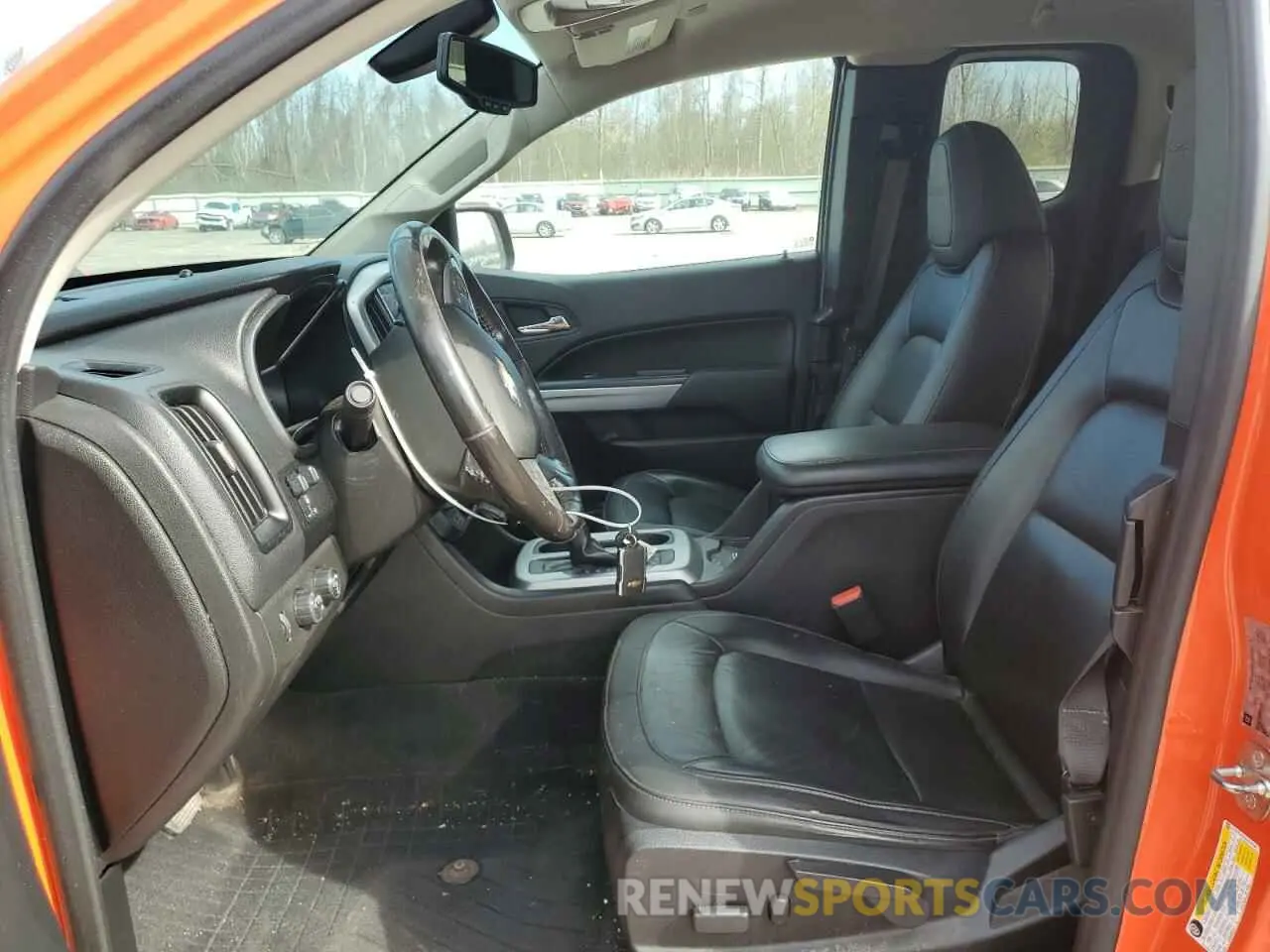 7 Photograph of a damaged car 1GCRTEEN2L1143689 CHEVROLET COLORADO 2020