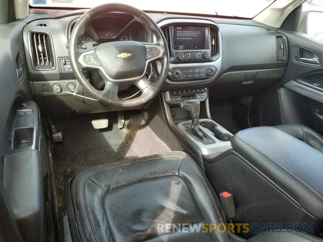 8 Photograph of a damaged car 1GCRTEEN2L1143689 CHEVROLET COLORADO 2020