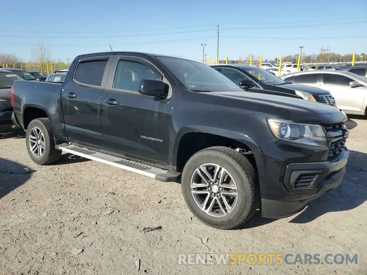 4 Photograph of a damaged car 1GCGSBEA3M1204491 CHEVROLET COLORADO 2021