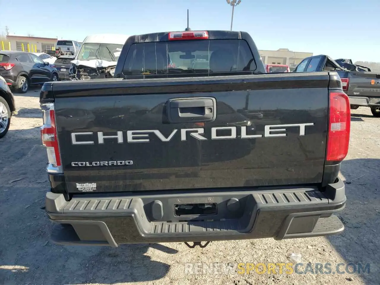 6 Photograph of a damaged car 1GCGSBEA3M1204491 CHEVROLET COLORADO 2021