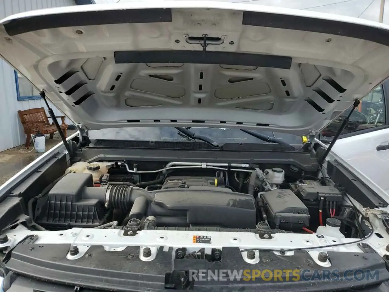 11 Photograph of a damaged car 1GCGSBEA3M1273469 CHEVROLET COLORADO 2021