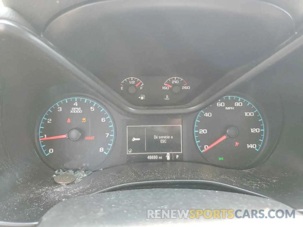 9 Photograph of a damaged car 1GCGSBEA3M1273469 CHEVROLET COLORADO 2021