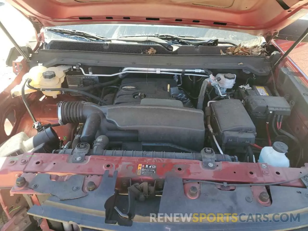 11 Photograph of a damaged car 1GCGSBEA5M1108653 CHEVROLET COLORADO 2021