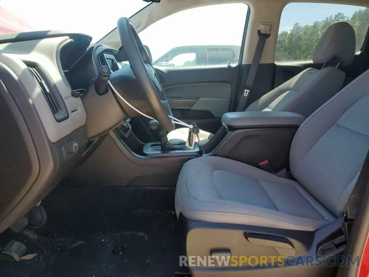 7 Photograph of a damaged car 1GCGSBEA5M1108653 CHEVROLET COLORADO 2021