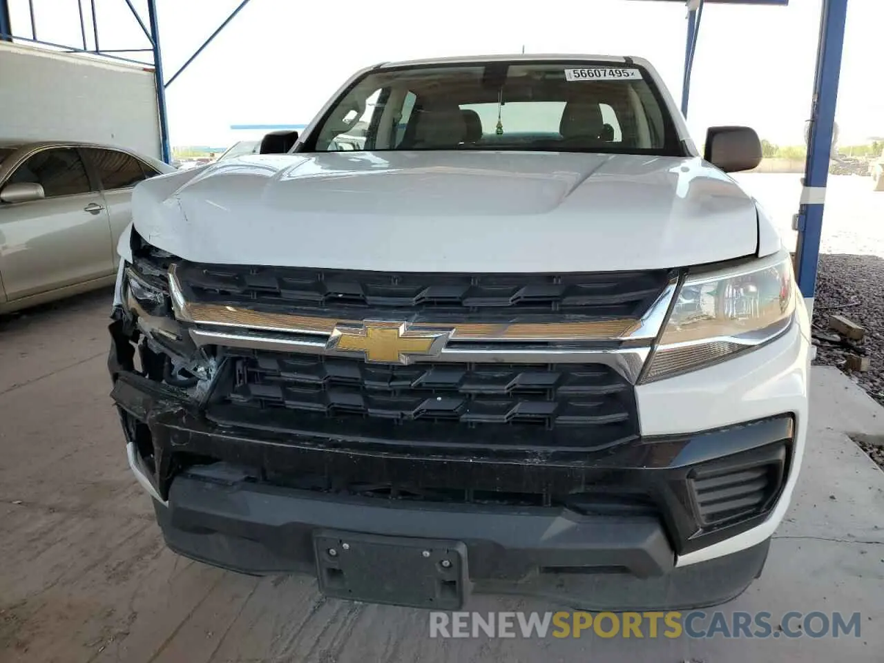 5 Photograph of a damaged car 1GCGSBEA6M1106653 CHEVROLET COLORADO 2021