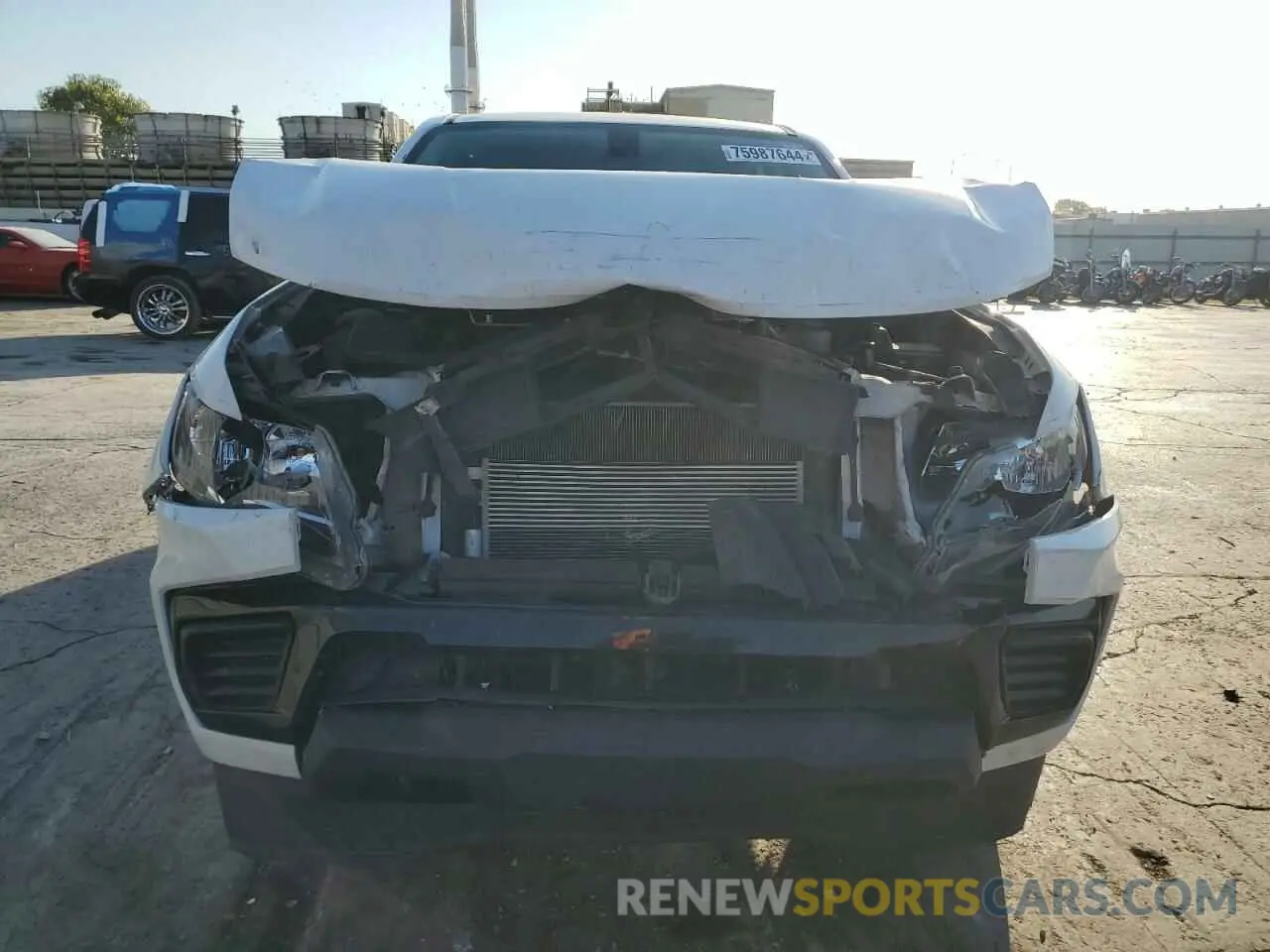5 Photograph of a damaged car 1GCGSBEA7M1183791 CHEVROLET COLORADO 2021