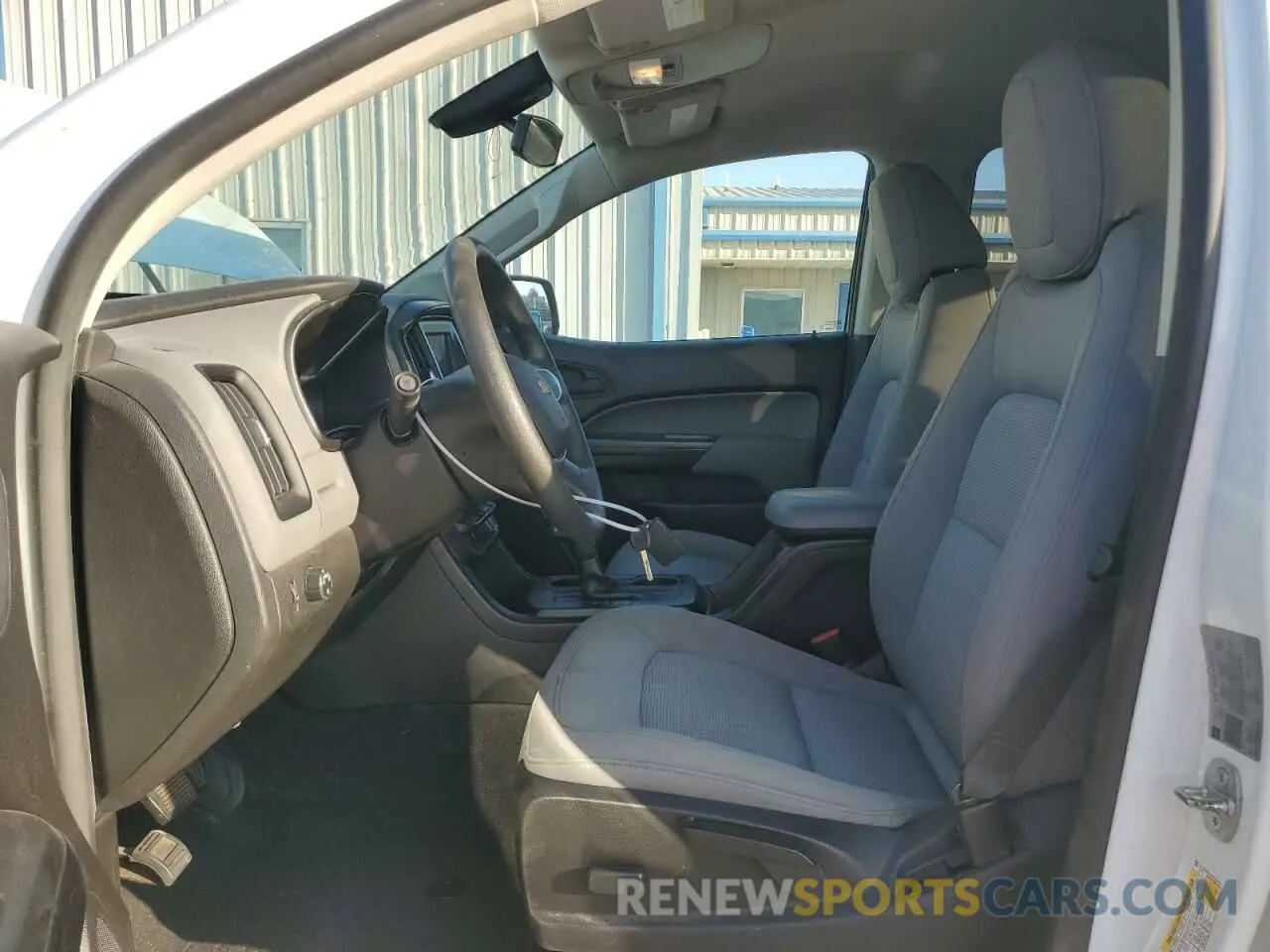 7 Photograph of a damaged car 1GCGSBEA7M1183791 CHEVROLET COLORADO 2021