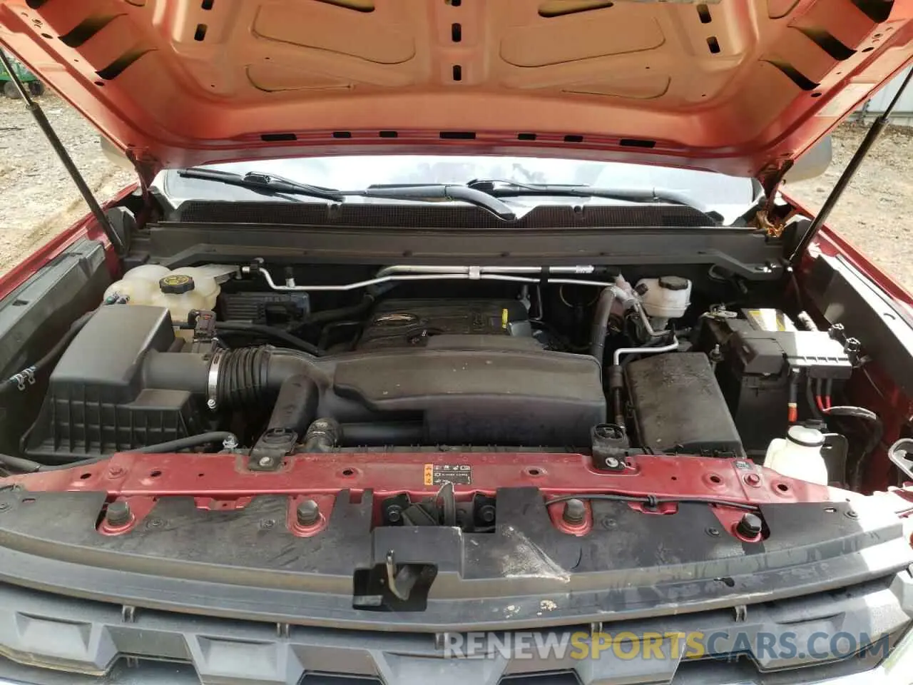 11 Photograph of a damaged car 1GCGSBEA9M1293385 CHEVROLET COLORADO 2021